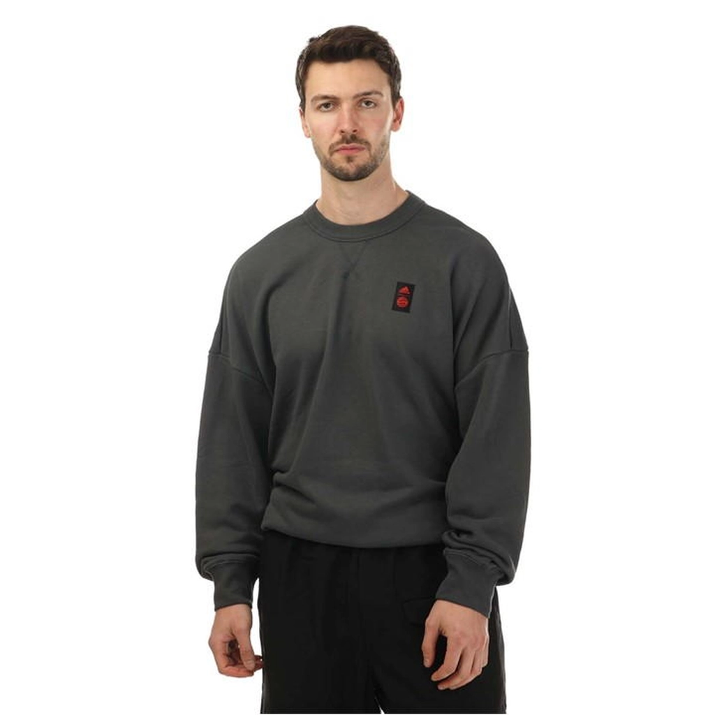 Adidas Originals Bayern Munich 2022/23 Lifestyler Sweat Top - Grey